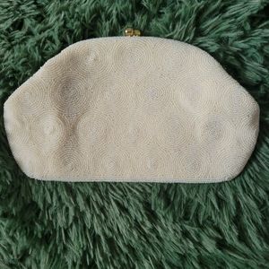 Vintage beaded clutch